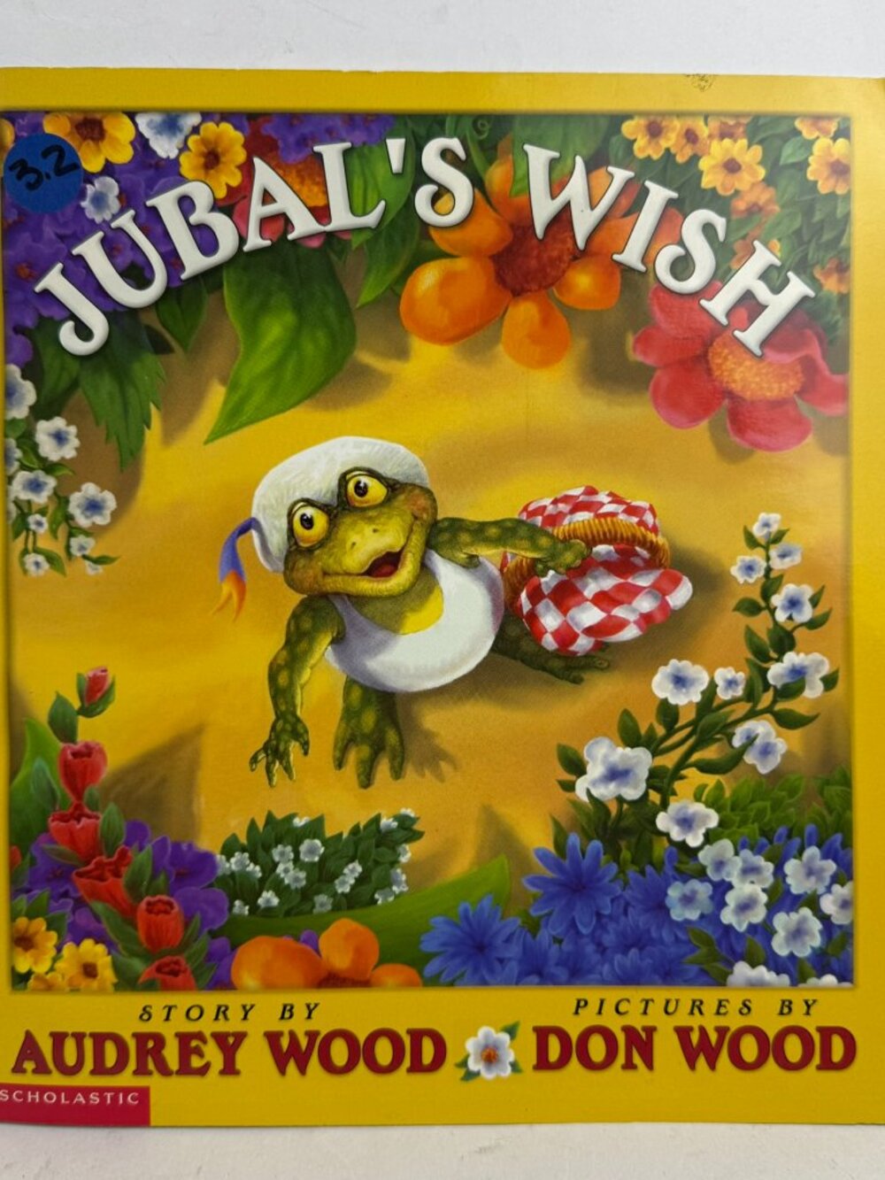 Jubal's Wish Audrey Wood Don Wood Scholastic Paperback Picture Book Pre-Owned